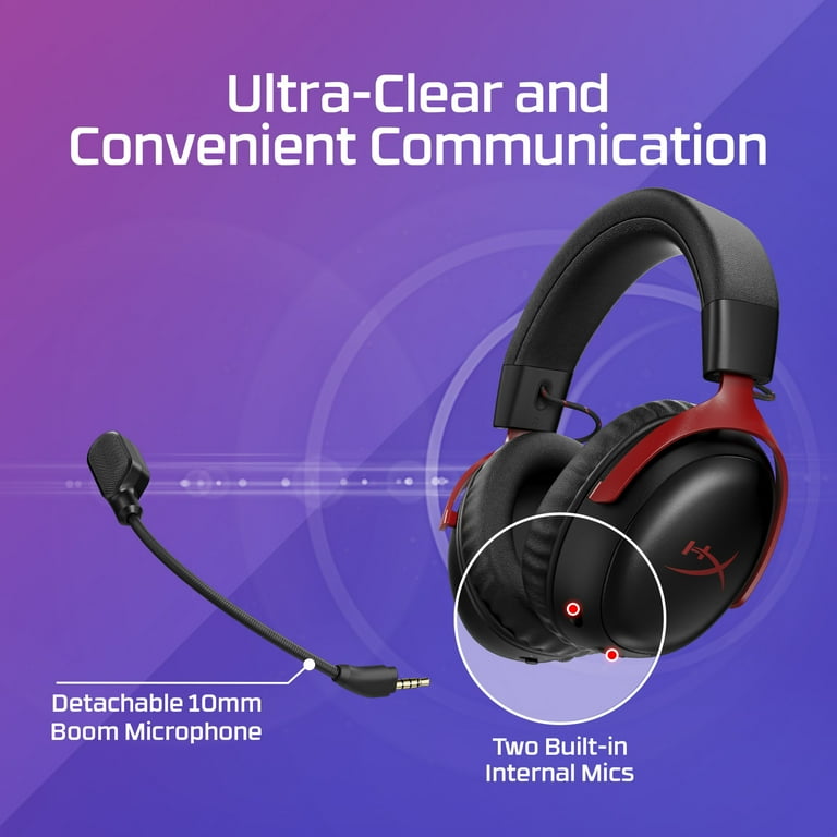 HyperX Cloud III S – Wireless Gaming Headset, 2.4GHz, Bluetooth