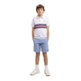 thumbnail image 3 of U.S. Polo Assn. Boys Chest Stripe Jersey Polo Shirt, Sizes 4-18, 3 of 5
