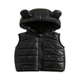 thumbnail image 1 of Gilet Matelassé Léger Résistant à l'Eau pour Enfants Garçons Filles Veste Chaude d'Hiver Sans Manches, 1 of 7