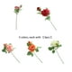thumbnail image 4 of Flores artificiales Yuarrent 6 piezas tela rama de flor falsa, 4 of 6