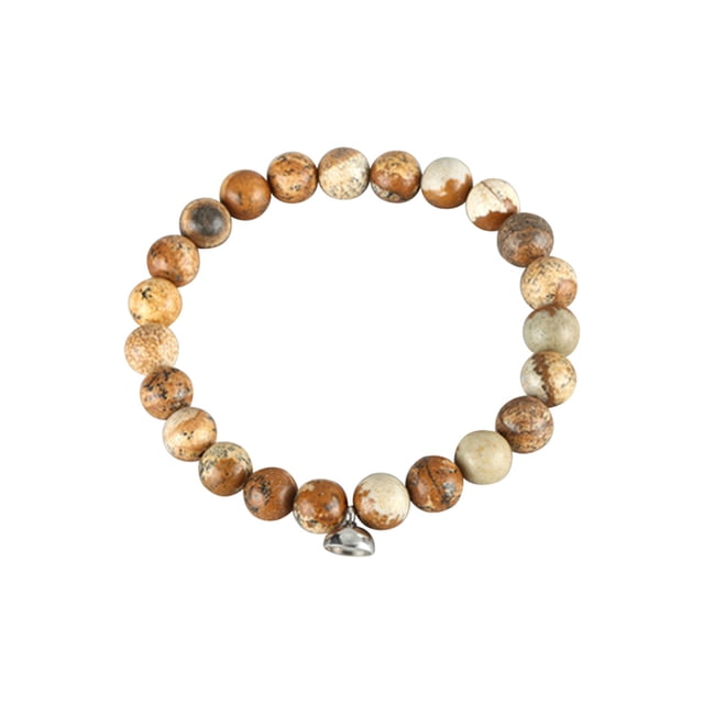 Pulseras Para Aliviar El Estrés, Pulsera De Cuentas Encantadora Personalizada Para Mujer, Joyería Elástica De Moda, Cadena De Mano, Regalos De Viaje Campany Scienceny AP006399-02
