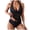 Black, variant on BOBOGOJP Tankini Swimsuits for Women Tummy Control Bathing Suits Two Piece Tankini Tops with Bikini Bottoms Twist Swimwear L for Size Black