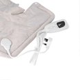 thumbnail image 2 of Electric Heating Pad 6 Temperature Levels Soft Warm Heated Wrap Pad for Neck Shoulders Beige Plug 220‑240V, 2 of 4