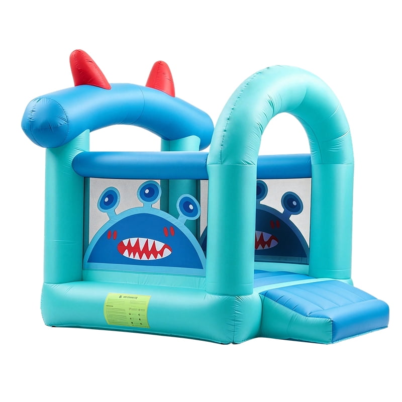Inflatable Monster Bounce House for Kids Indoor/Outdoor Toddler Jumper Bouncer with Safety Net Thickened Oxford Fabric