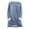 thumbnail image 4 of Hauts Chauds pour Filles, Mode Féminine, Impression de Noël, Manches Régulières, Hiver, Vacances, Décontracté, Col Rond, Tenues de Sortie pour Femmes en Solde, 4 of 4