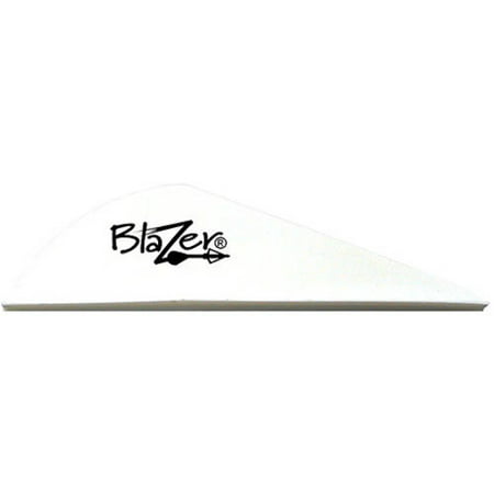 Bohning Blazer Vane, Pack of 100, White (Best Fletching Jig For Blazer Vanes)