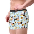 thumbnail image 2 of Fotbe Submarine With Fishes Undersea Calzoncillos Tipo Boxer con Bolsa de Soporte Total para Hombre, X-Temp Fresco, Transpirable y de Secado Rápido-Medium, 2 of 5