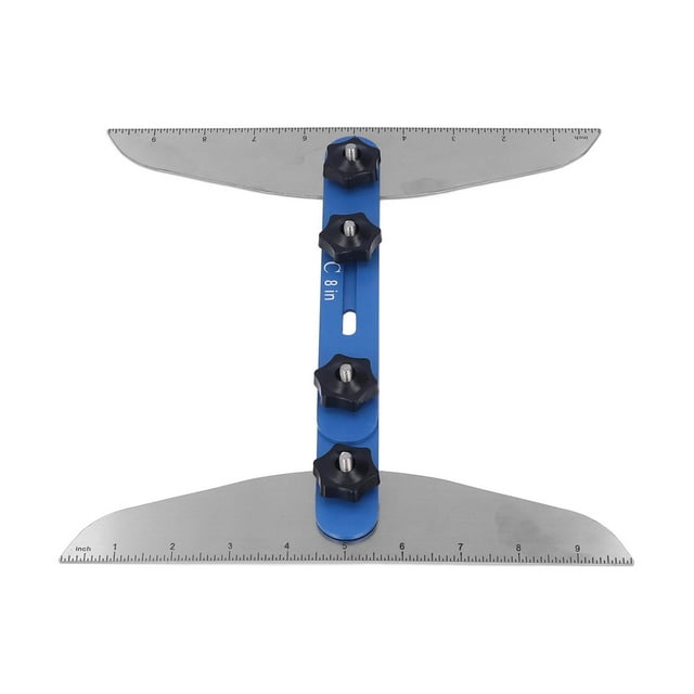 Stair Template Tool, Aluminum Alloy Stair Jig 11in-60in Stair Gauge Set Stair Treads Measuring Steps Risers Tool For Accurately Measuring Angle Length