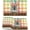 Color 4, variant on Rdsfhsp Linen Easter Placemats Set of 4 Happy Easter Table Mats Easter Bunny Decorations for Holiday Home Kitchen Table Decoration 12x18 Inch