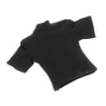 thumbnail image 2 of 1/12 Scale Men Figures T Shirt Mini Clothing for 6in Male Action Figures Accs black, 2 of 8