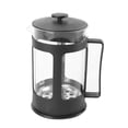 thumbnail image 3 of French Press Coffee/Tea Maker, Camping Mini Coffee/Tea Press of 304 Stainless Steel Filter and Heat Resistant Glass, Cold Brew Coffee Maker 11.8oz(Black), 3 of 4