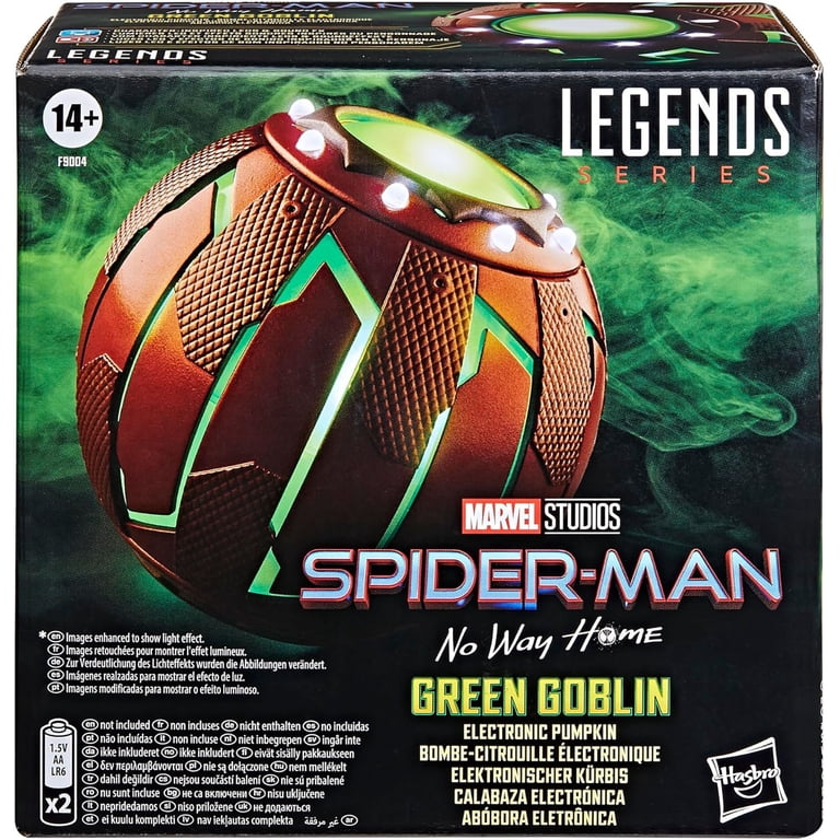 アメコミ Marvel Legends Green Goblin Pumpkin Bomb Hasbro, Action Figure, Green Goblin Electronic Pumpkin from Spider
