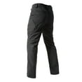 thumbnail image 4 of Zimjoy Men's Pants Cargo Water Resistant Ripstop Work Pants Lightweight Stretch Combat Trousers Durable Waistband Trousers with Multi Pocket, Black S, 4 of 5