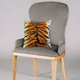 thumbnail image 3 of Everything Comfy Tiger Print Decorative Throw Pillow, 16x16 Inch, Natural,, 3 of 4