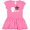 Raspberry with Polka Dots, variant on Inktastic My Aunt is my Boo with Cute Ghost Gift Baby Girl Dress