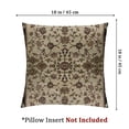 thumbnail image 4 of Antique Floral French Aubusson Rug Throw Pillow Case Square Cozy Pillow Cover Home Decor for Living Room Sofa Car Cushion, 4 of 7