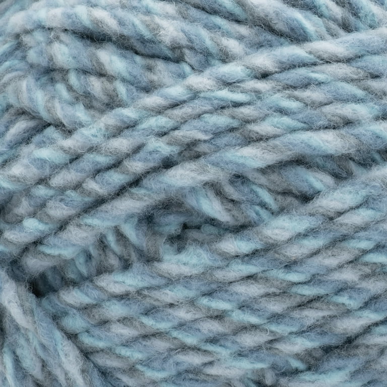Bernat® Forever Fleece™ #6 Super Bulky Polyester Yarn, Blue Wave  9.9oz/280g, 194 Yards (2 Pack)