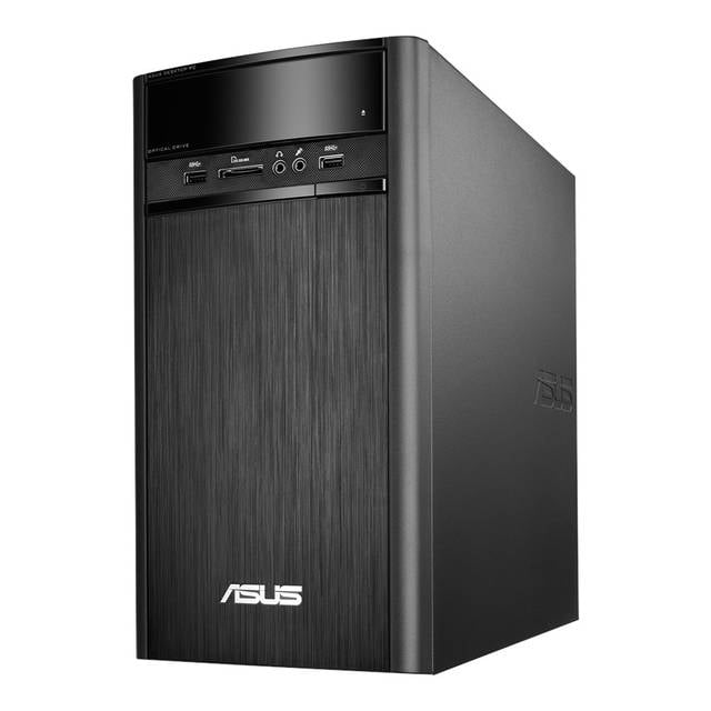 Asus VivoPC K31CD-DS71 Intel Core i7-7700 3.6GHz 16GB DDR4 2TB HDD DVDテこRW Windows 10 Desktop PC (Black) by ASUS