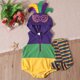 thumbnail image 3 of Body con capucha sin mangas con estampado para bebé, niña y niño, ropa para gatear y calcetines, 3 of 9
