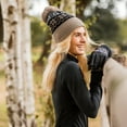thumbnail image 3 of Horze Emily Snowflake Knitted Hat, 3 of 5