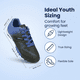 thumbnail image 5 of Vizari Botas Fútbol Liga p/ Césped Artificial p/ Niños y Niñas / Zapatillas Fútbol c/ capellada ligera y transpirable / Botas c/ suela de goma moldeada duradera p/ tracción óptima., 5 of 6