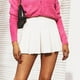 thumbnail image 5 of Vestido corto plisado de cintura alta para mujer, vestido plisado con cintura elástica de Color puro para verano, primavera y otoño, 5 of 8