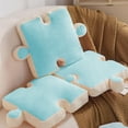 thumbnail image 3 of Puzzle Shaped Cushion - Puzzle Piece Throw Pillow, Home Decoration，Puzzle Shaped Pillow for Office Chair Sofa Back Cushion Plush Household Chair, 3 of 6