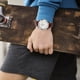 thumbnail image 5 of Reloj de negocios para hombre, correa de cuero, reloj de pulsera Vintage, informal, resistente al agua para amantes JShteea El nuevo, 5 of 9