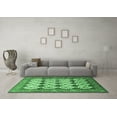 thumbnail image 3 of Ahgly Company Indoor Rectangle Persian Emerald Green Traditional Area Rugs, 2' x 5', 3 of 4