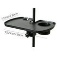 Plastic Microphone Stand Tray Clampon Microphone Rack Tray Live