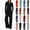 Black #1, variant on Women's 2 Piece Lounge Set Women Crew Neck Long Sleeve Ruched Top and Drawstring Elastic Waist Wide Leg Pants with Pockets Solid Comfy Lounge Set for Fall Outfits