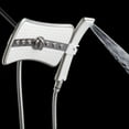 thumbnail image 5 of AKDY 9" Rectangular Shower Head with 4 Multi-Function Modes and Wand Combo in Titanium Silver, 5 of 11