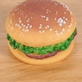 thumbnail image 6 of Pet Toy Sound Hamburger Food Shaped Squeaky Puppy Dog Play Toys Supplies, 6 of 8