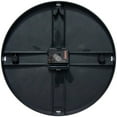 thumbnail image 4 of Infinity Instruments Basic Prosaic Black 12-inch Traditional Analog Display Wall Clock, 4 of 6