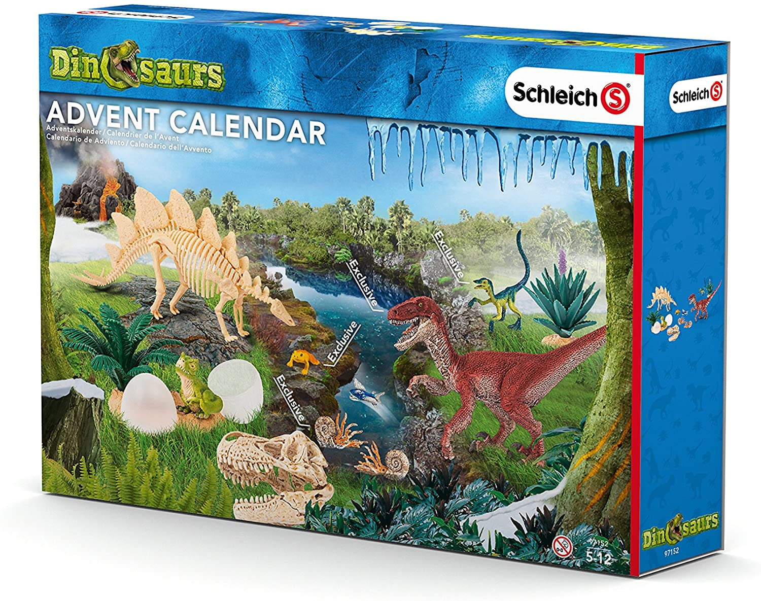 Schleich North America Dinosaurs Advent Calendar 2016 Playset - Walmart.com Schleich North America Dinosaurs Advent Calendar 2016 Playset - Walmart.com