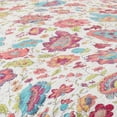 thumbnail image 4 of Teagan Pink Floral Full/Queen 3 Piece Quilt Set, 4 of 5