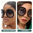 thumbnail image 2 of Gafas de sol de diamantes, gafas de sol extragrandes, gafas de sol de moda con protección solar para mujeres, 2 of 8