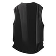 thumbnail image 3 of USNSM (M-5XL) Men's Plus Size Casual Tank Tops Knit V Neck Sleeveless T Shirts Summer Beach Lightweight Muscle Tee Black XXL, 3 of 8
