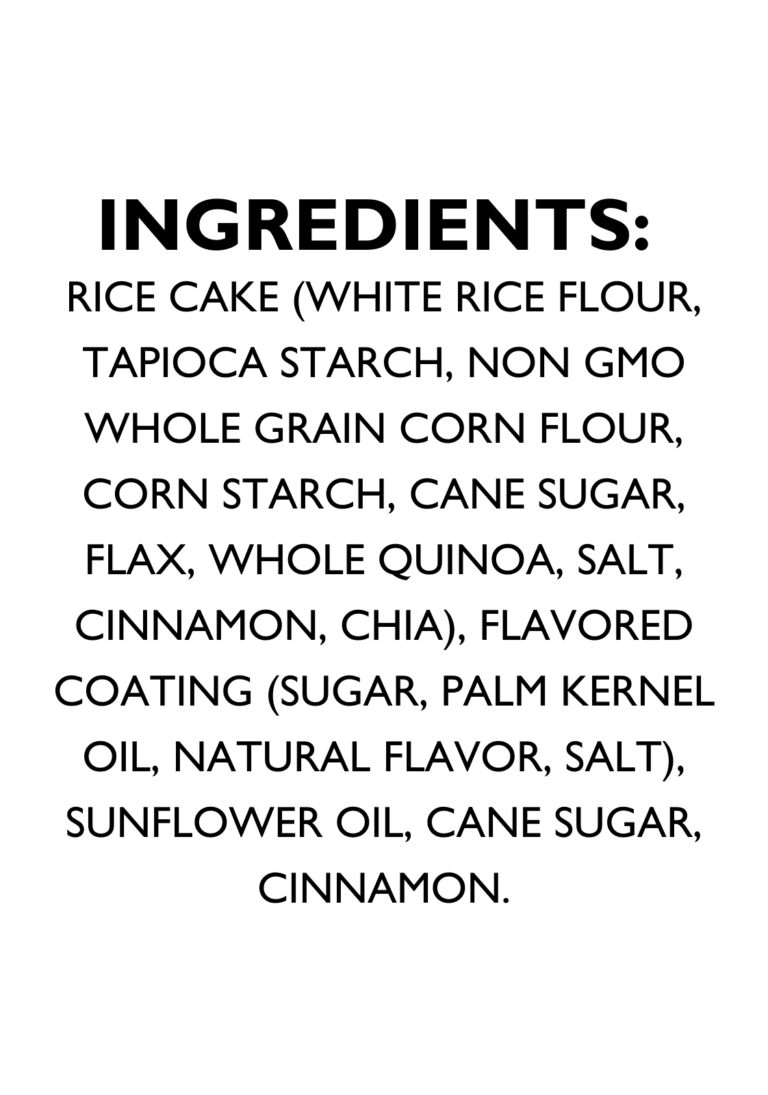 Drizzilicious, Bouchées à la Cannelle E-ALTRA DRIZZILICIOUS CANNEL
