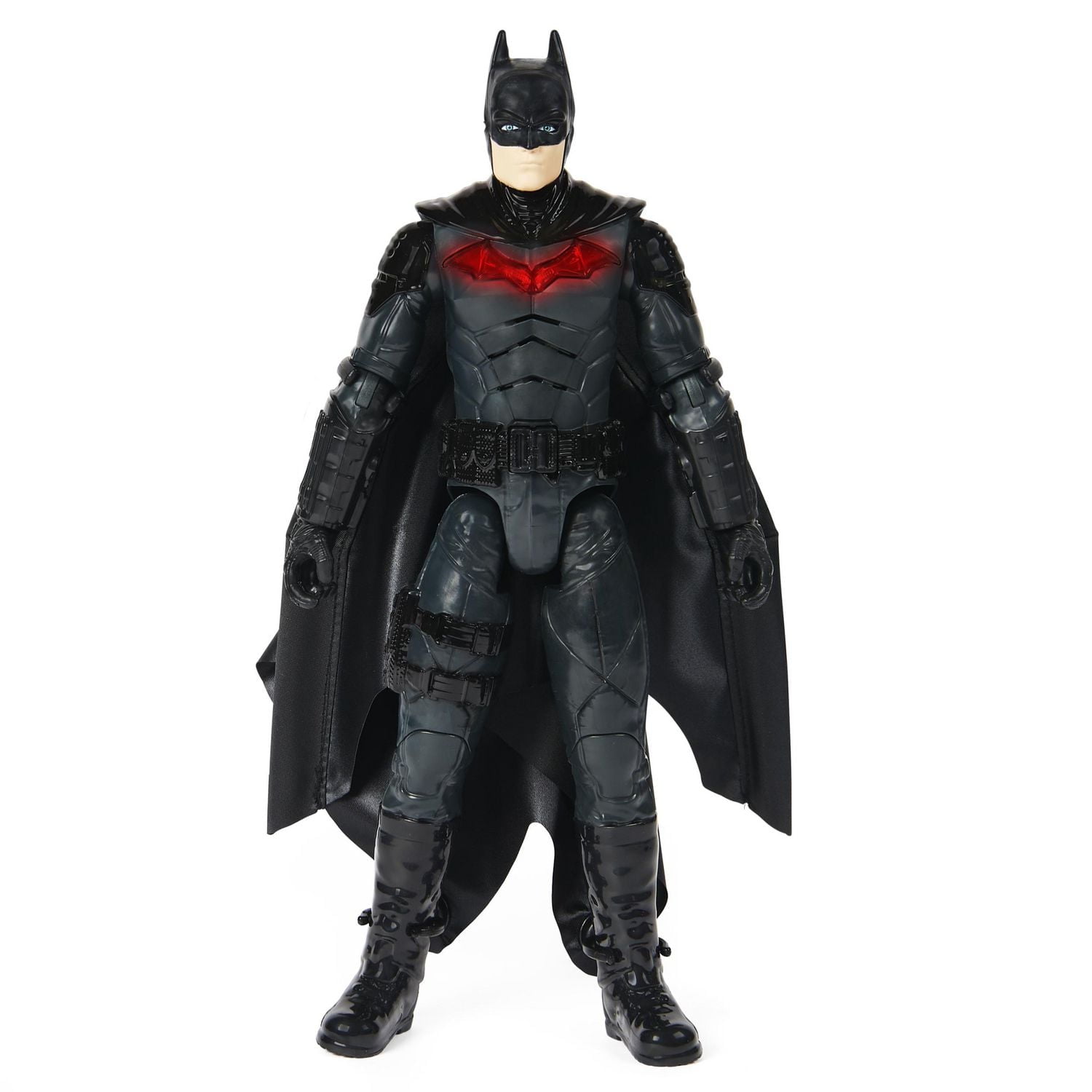 DC Comics, Batman 12-inch Wingsuit Action Figure with Lights and Phrases, Expanding Wings, The Batman Movie Collectible Kids Toys for Boys and Girls Ages 3 and up