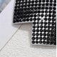 thumbnail image 4 of Women's Sparkling Crystal Pasties Breast Petals Crosses Shape Alloy Body Chain Raves Party Nipple Covers Body Jewelry color, 4 of 5