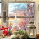 thumbnail image 4 of Adorno Navideño de Estrella de Mar de Hierro | Estrella de Cinco Puntas de Metal Blanco y Plateado para Colgar En La Ventana | Acabado Brillante, Duradero y Resistente Al Óxido | Decoración para Fies, 4 of 6