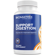 Digestive Enzymes (90 Capsules) Support Digestion - Pancreatin, Plant Enzymes, Ox Bile, Betaine HCL