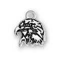 thumbnail image 1 of Sterling Silver 30" Unisex 1.5mm Box Chain Eagle Head Profile Pendant Necklace, 1 of 2