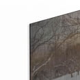 thumbnail image 2 of Luxe Metal Art 'Snowy Vermont Barn' by Lori Deiter, Metal Wall Art, 36"x24", 2 of 9