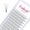6D, variant on FADLASH Premade Fans Pointed Base 3D-12D Premade Volume Fan Lashes Middle Stem Pre Fanned Lash Extensions C/D Curl Eyelash Extension (8-14mm)