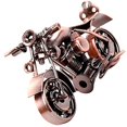 thumbnail image 3 of Estatuilla Decorativa de Motocicleta de Metal, Escultura de Motocicleta de Hierro, DecoracióN de Escritorio, Regalo ArtíStico, DecoracióN del Hogar, Bronce, 3 of 6