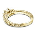 thumbnail image 2 of Ladies 14K Natural 0.6 Ctw Diamond Vintage Engagement Ring For Her (Yellow Gold Size 7.5), 2 of 3