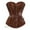 Brown, variant on Aofany Vintage Lace up Corset Tops for Women Steampunk Top Corsets Bustier Renaissance Costumes Lingerie Bodyshaper