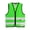 Green, variant on Salzmann Children's High Visibility Safety Vest - 5 Colors - Ages 1-13 - Made with 3M Reflective Material